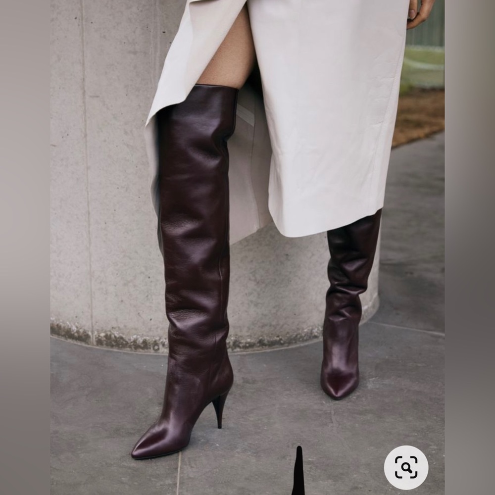 Ysl thigh high boots - Picture 4 of 4